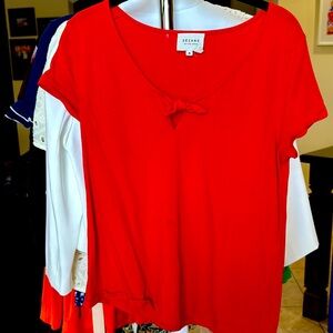 Sezane Danae T-shirt Corail - Size S